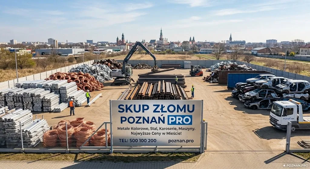 Skup Aut i Złomu Przemysłowego Poznań – Kasacja, Demontaż, Transport