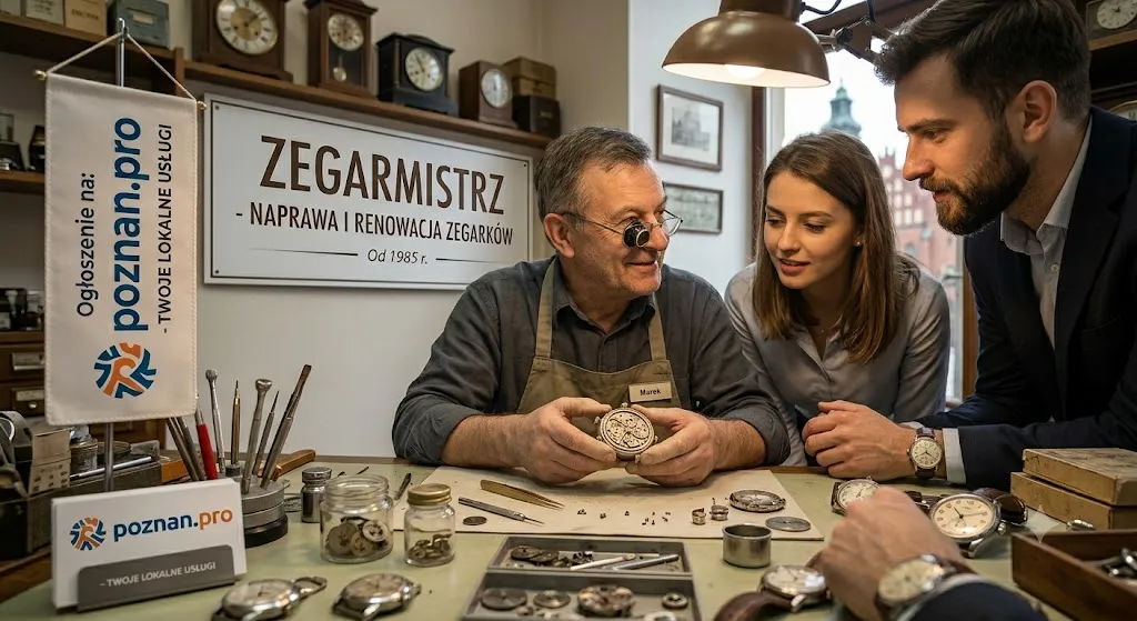 Naprawa Zegarków Poznań – Szybka Wymiana Baterii i Pasków od Ręki