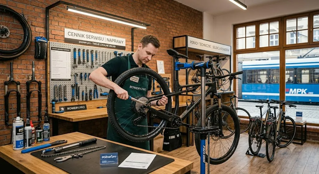 Serwis Rowerowy Poznań – Szybka Naprawa, Przeglądy i Części od Ręki