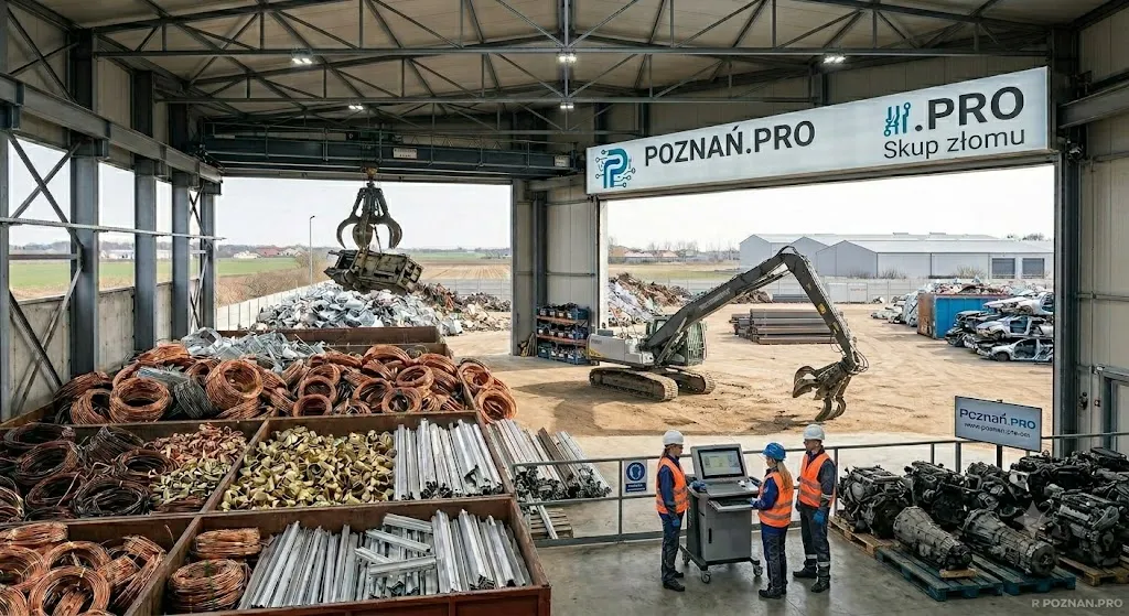 Profesjonalny Skup Złomu Poznań – Hurt i Detal | Najwyższe Ceny