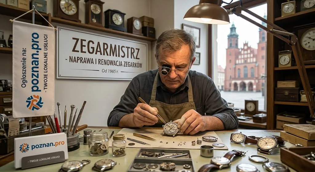 Dobry Zegarmistrz Poznań – Profesjonalna Naprawa i Renowacja Zegarków